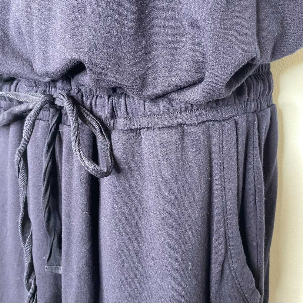 Daily Ritual Navy Blue Shorts Romper - Picture 5 of 10
